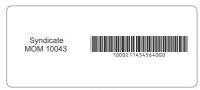 RFID метка UHF на металл Syndicate MOM 10043, NXP UCODE 8, 100x43x1.1