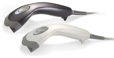 Ручной одномерный сканер штрих-кода Zebex Z-3100, серый